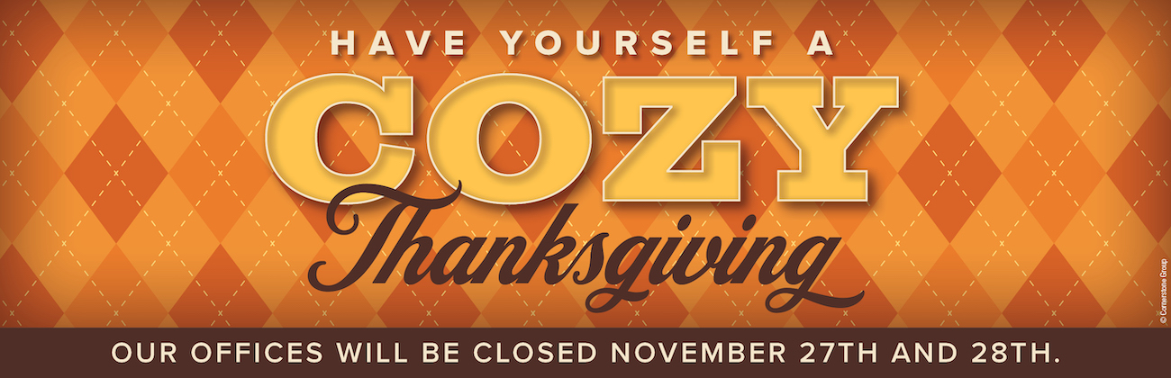 Have a cozy Thanksgiving